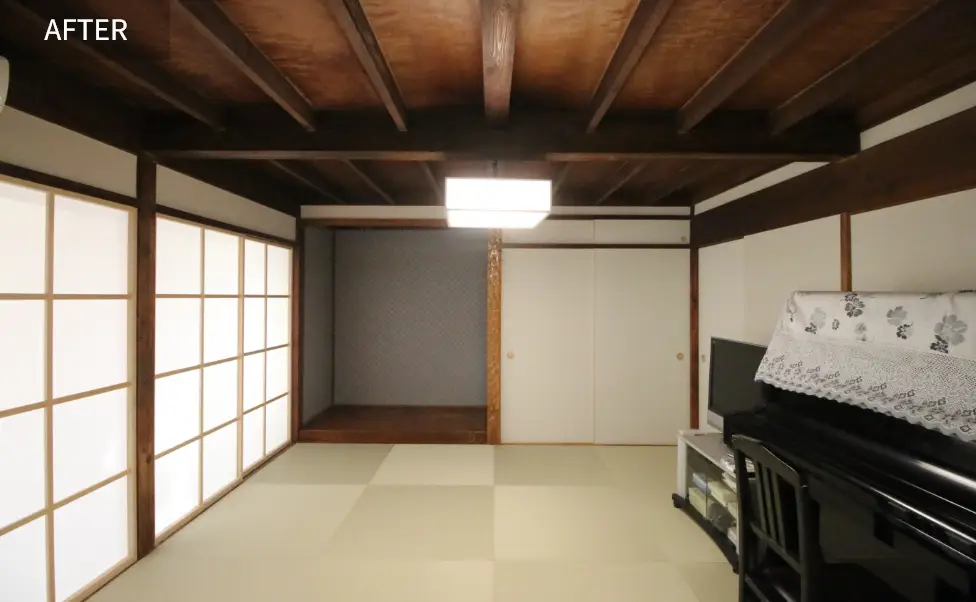 和室のリフォーム事例の画像 after