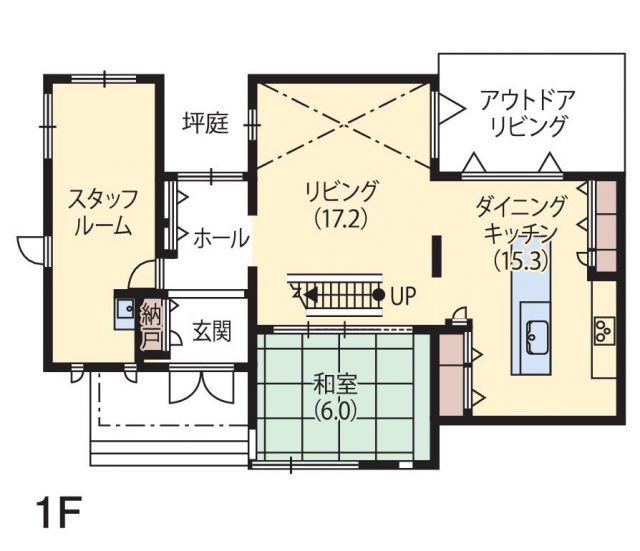 1F間取り
