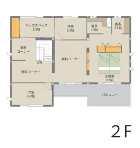 ２Ｆ間取り図