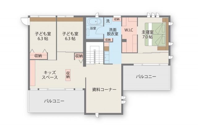 ２Ｆ間取図
