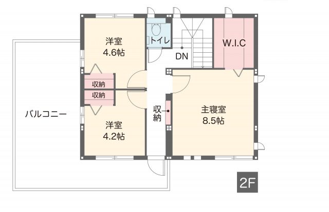 前橋ローズタウン展示棟（スマートパワーステーションGR）間取り（2F）